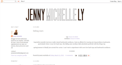 Desktop Screenshot of jennymichellely.blogspot.com