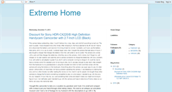 Desktop Screenshot of ourextremehome.blogspot.com