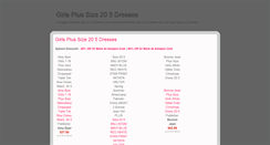 Desktop Screenshot of girlsplussize205dressesz.blogspot.com