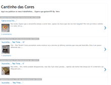 Tablet Screenshot of omeucantinhodascores.blogspot.com