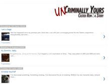 Tablet Screenshot of criminally-yours.blogspot.com