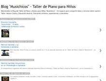 Tablet Screenshot of musichicos.blogspot.com