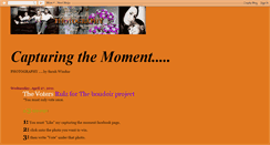 Desktop Screenshot of capturingthemomentphoto.blogspot.com