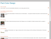Tablet Screenshot of paintcolordesign.blogspot.com