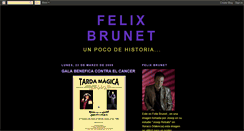 Desktop Screenshot of felixbrunet.blogspot.com