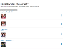 Tablet Screenshot of nikkireynoldsphotography.blogspot.com