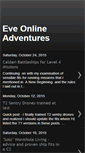 Mobile Screenshot of eveonlineadventures.blogspot.com