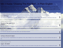 Tablet Screenshot of chasing-the-kiwi-bird.blogspot.com