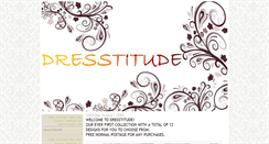 Desktop Screenshot of dresstitude.blogspot.com