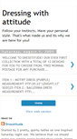 Mobile Screenshot of dresstitude.blogspot.com
