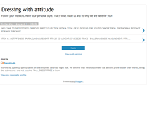 Tablet Screenshot of dresstitude.blogspot.com