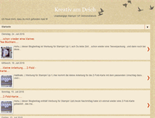 Tablet Screenshot of kreativ-am-deich.blogspot.com