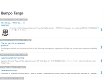Tablet Screenshot of bumpotango.blogspot.com