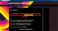 Desktop Screenshot of freeearnmoneynew.blogspot.com