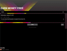 Tablet Screenshot of freeearnmoneynew.blogspot.com