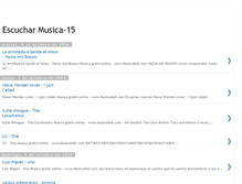 Tablet Screenshot of escucharmusica-15.blogspot.com