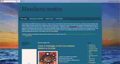 Desktop Screenshot of mascheraneutra.blogspot.com