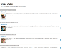 Tablet Screenshot of crazywades.blogspot.com