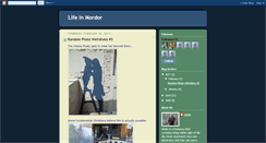 Desktop Screenshot of lifeinmordor.blogspot.com
