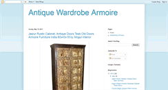 Desktop Screenshot of antiquewardrobearmoire.blogspot.com