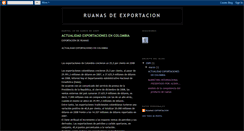 Desktop Screenshot of exporuanas.blogspot.com