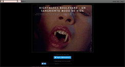 Desktop Screenshot of nightmaresboulevard.blogspot.com