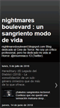 Mobile Screenshot of nightmaresboulevard.blogspot.com