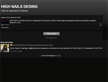 Tablet Screenshot of highnailsdesign.blogspot.com