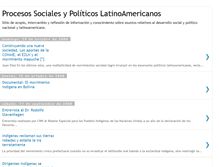 Tablet Screenshot of procesossocialesypoliticos.blogspot.com