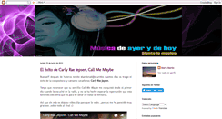 Desktop Screenshot of musicayerhoy.blogspot.com