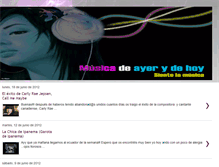 Tablet Screenshot of musicayerhoy.blogspot.com