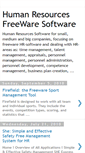 Mobile Screenshot of hr-freesoftware.blogspot.com