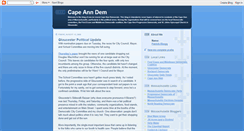 Desktop Screenshot of capeanndem.blogspot.com
