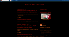 Desktop Screenshot of bio-bio-american-pie.blogspot.com