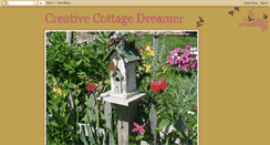 Desktop Screenshot of creativecottagedreamer.blogspot.com