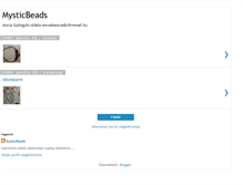 Tablet Screenshot of mysticbeads.blogspot.com