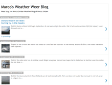 Tablet Screenshot of marcos-weather.blogspot.com