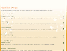 Tablet Screenshot of algorithmdesign.blogspot.com