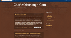 Desktop Screenshot of charlesmurtaugh.blogspot.com