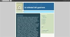 Desktop Screenshot of lasoledaddelguerrero.blogspot.com