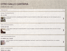 Tablet Screenshot of otrogallocantaria.blogspot.com