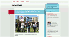 Desktop Screenshot of hazaristans.blogspot.com