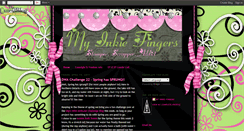 Desktop Screenshot of myinkiefingers.blogspot.com