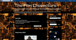 Desktop Screenshot of filmdissectors.blogspot.com