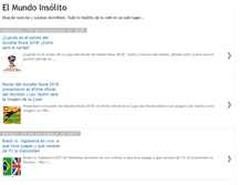 Tablet Screenshot of el-mundo-insolito.blogspot.com