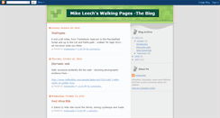 Desktop Screenshot of mikeswalks.blogspot.com