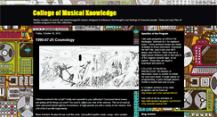 Desktop Screenshot of collegeofmusicalknowledge.blogspot.com