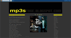 Desktop Screenshot of mp3stage.blogspot.com