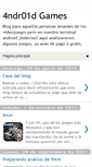 Mobile Screenshot of 4ndr01dgames.blogspot.com
