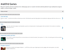 Tablet Screenshot of 4ndr01dgames.blogspot.com